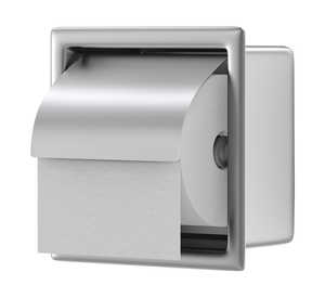 Silver Manual Toilet Tissue Paper Holder